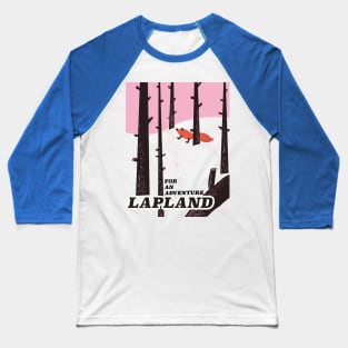 Lapland vintage cartoon Baseball T-Shirt